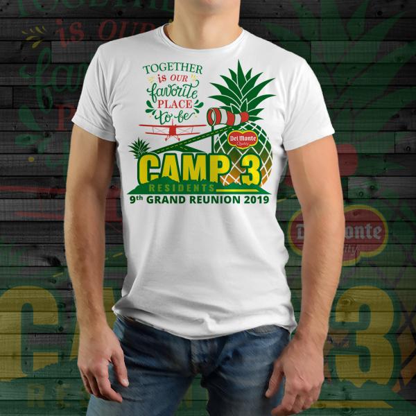 Camp 3 Reunion Shirt Design