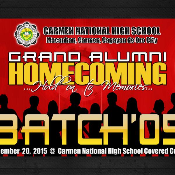 CHNS Batch 2005 Banner Prints