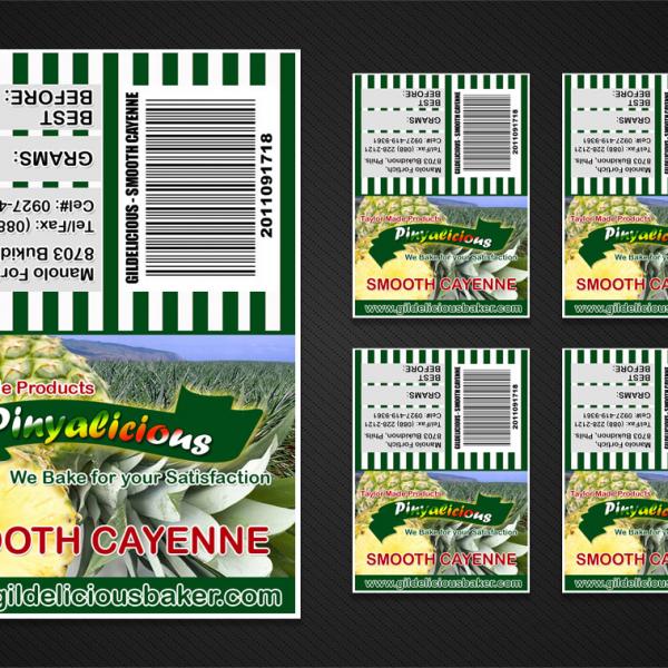 Gildelicious Baker Label