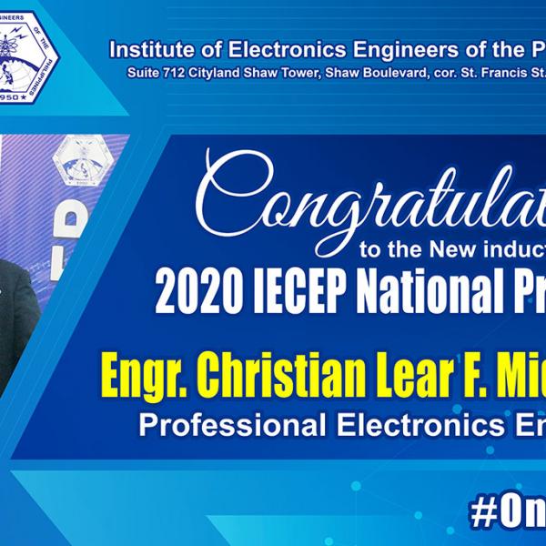 IECEP 2020 President Banner Print