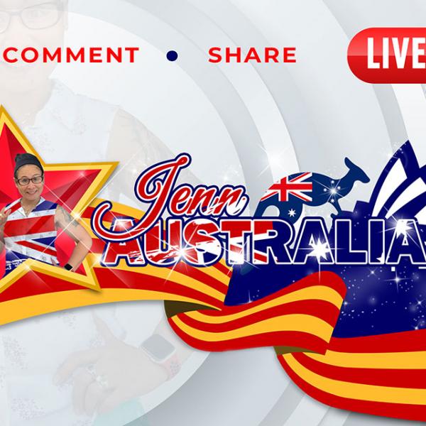 Jenn Australia YouTube Channel Art